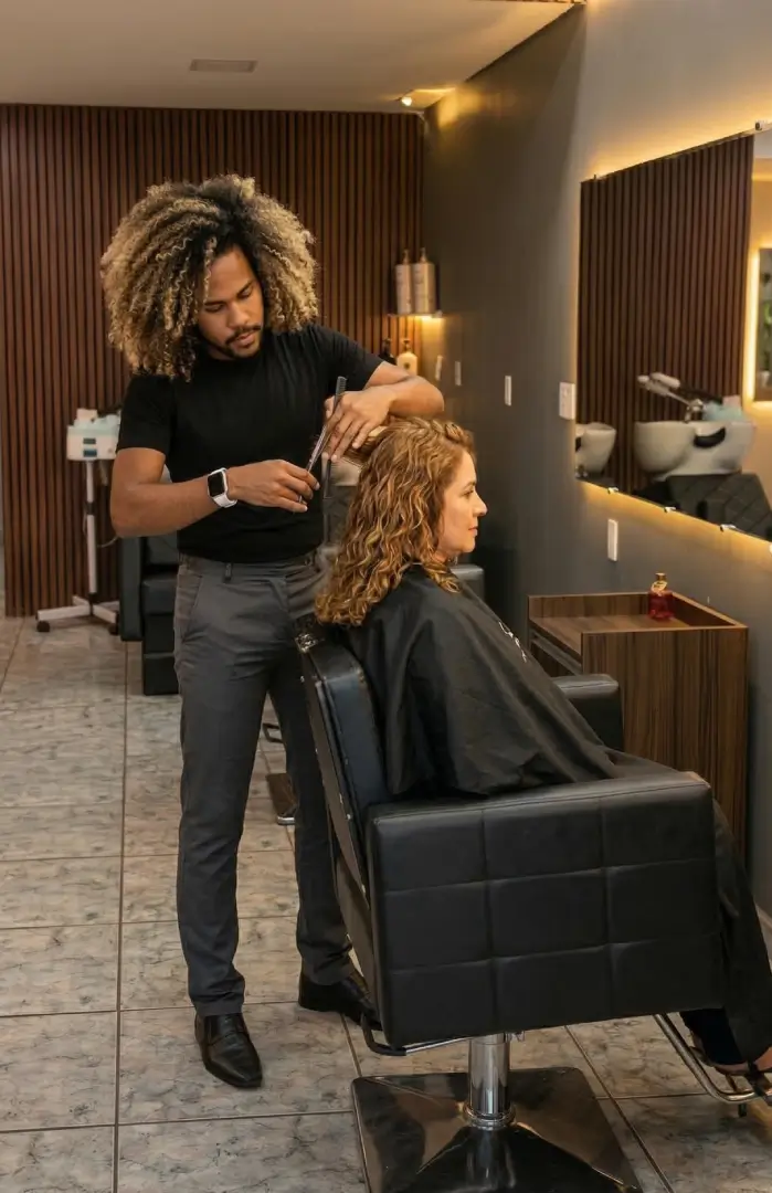 Lucas Cortando Cabelo